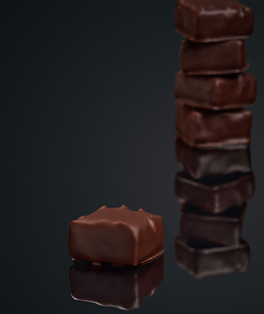 bombones chocolate negro