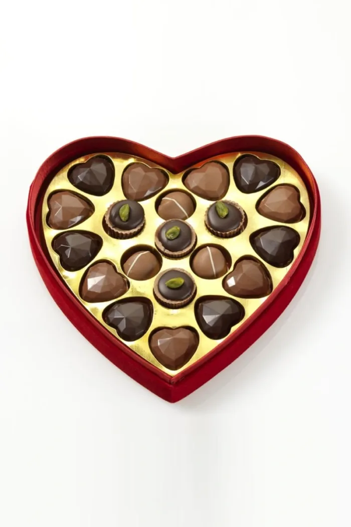 Caja en Forma de Corazón – 20 uds